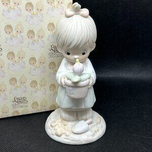 PRECIOUS Moments "May” Calendar girl  figurine